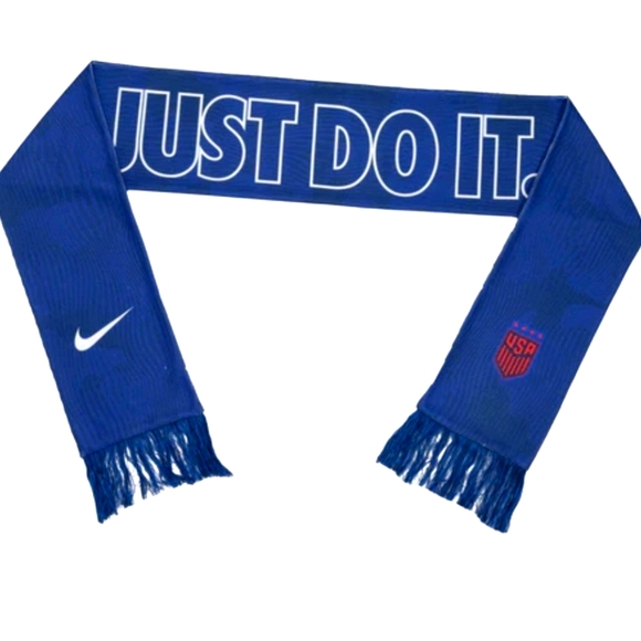 Nike USWNT Blue Just Do It Scarf #New 💙 - Picture 1 of 6